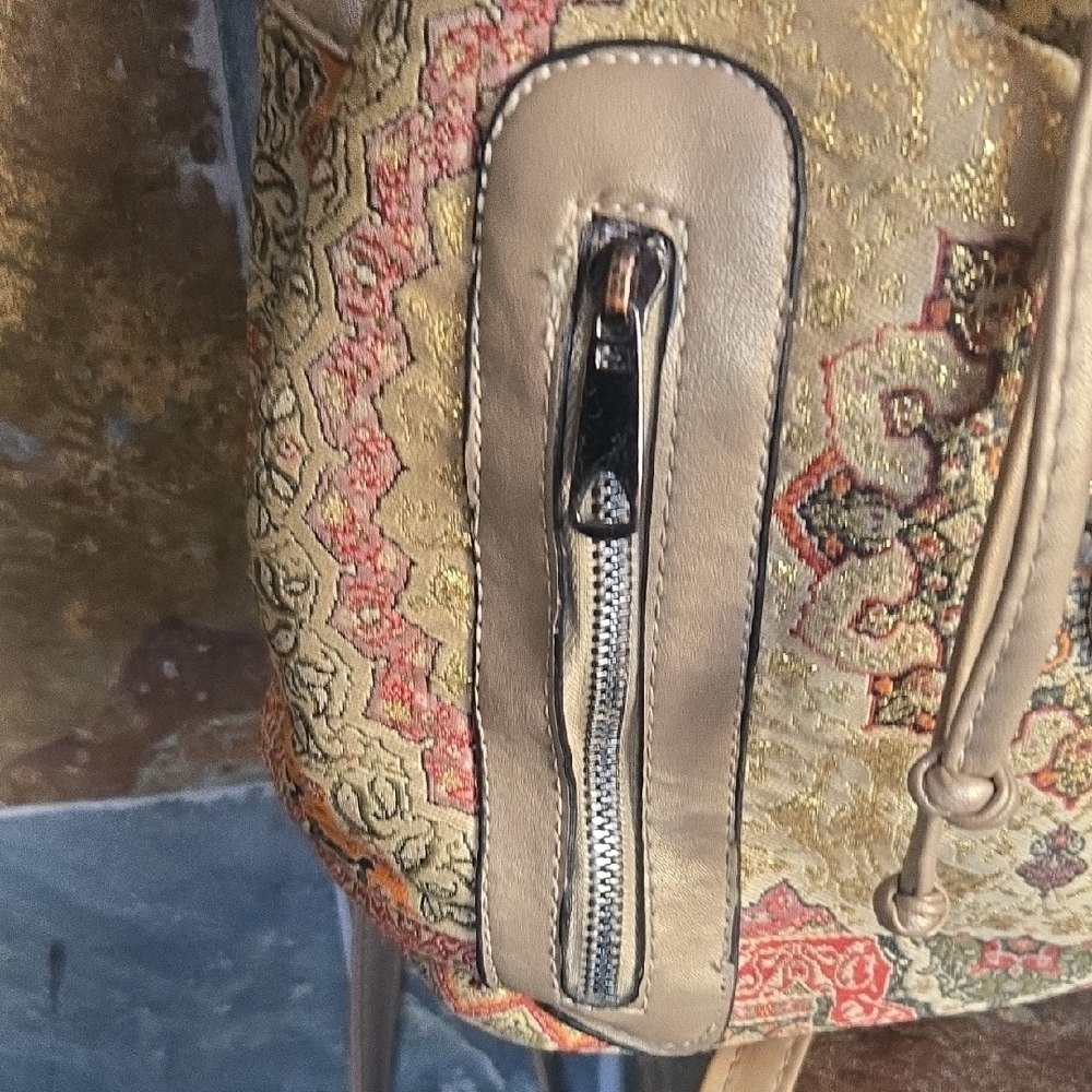 Bohemian Patterned Backpack - Picture 6 of 6